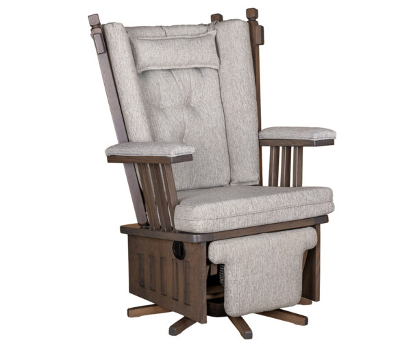 J-Mission Swivel Glider and Ottoman - Image 3