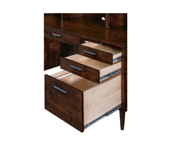 Century Desk & Topper - Image 3